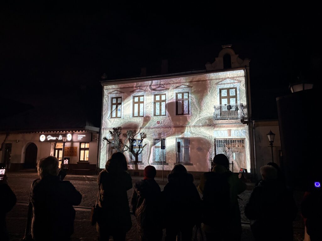 Światła – muzyka – sztuka - pierwszy mapping